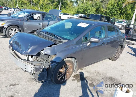 2014 Honda Civic Ex from USA, damaged, VIN 2HGFB2F89EH541257